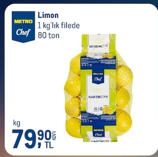 Metro Chef Limon 1 Kg