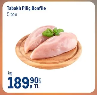 Tabaklı Piliç Bonfile 5 Ton
