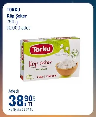 Torku Küp Şeker 750 G