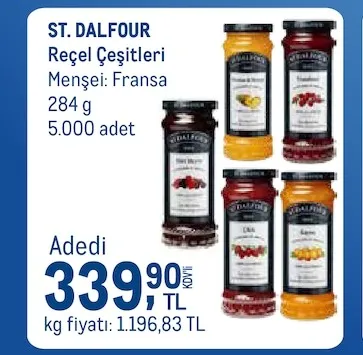 St. Dalfour Reçel Çeşitleri 284 G