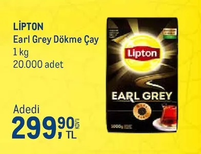 Lipton Earl Grey Dökme Çay 1 Kg