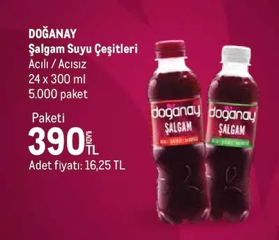 Doğanay Şalgam Suyu Çeşitleri 24 X 300 Ml
