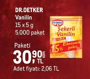 Dr. Oetker Vanilin 15 X 5 G