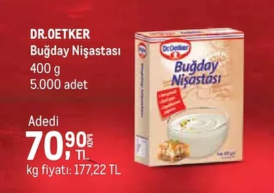 Dr. Oetker Buğday Nişastası 400 G