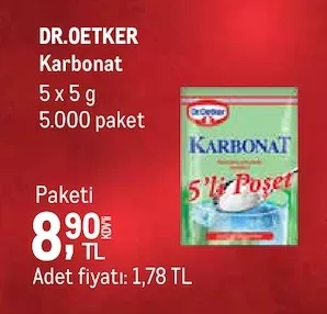 Dr. Oetker Karbonat 5 X 5 G