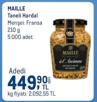 Maille Taneli Hardal 210 G