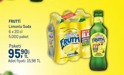 Frutti Limonlu Soda 6 X 20 Cl