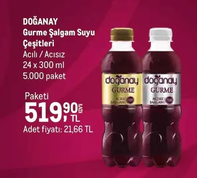 Doğanay Gurme Şalgam Suyu Çeşitleri 24 X 300 Ml