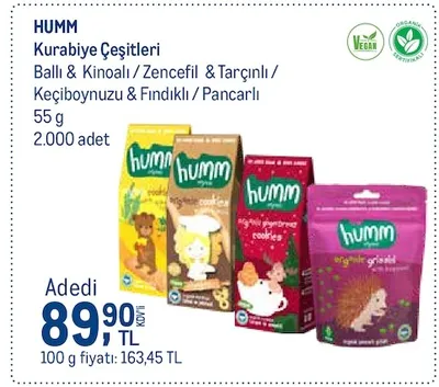 Humm Kurabiye Çeşitleri 55 G