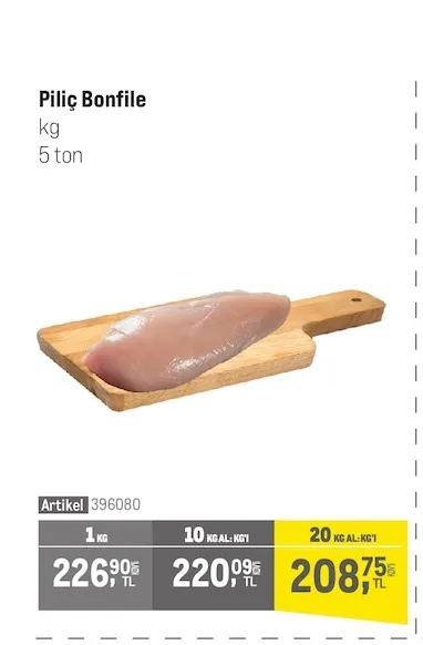 Piliç Bonfile Kg