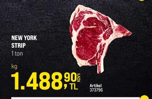 New York Strip 1 Ton