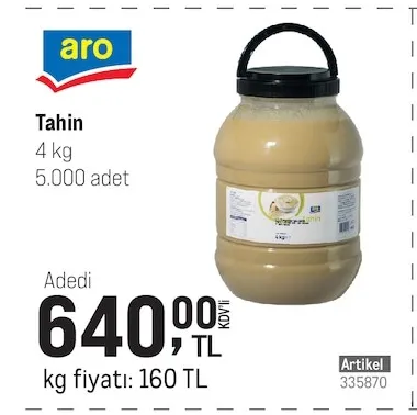 Aro Tahin 4 Kg