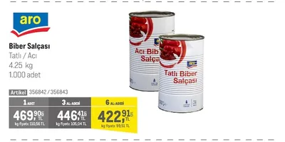 Aro Biber Salçası 4.25 Kg