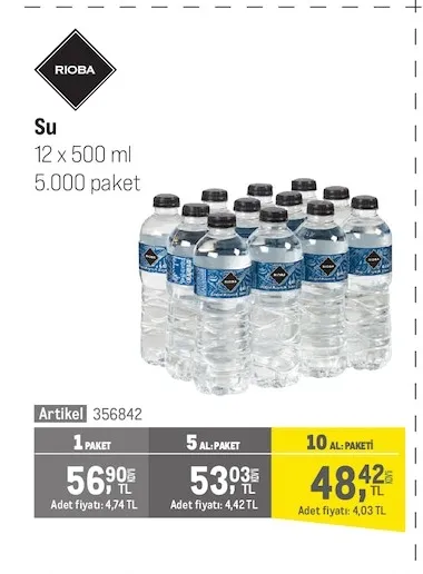 Rioba Su 12 X 500 Ml