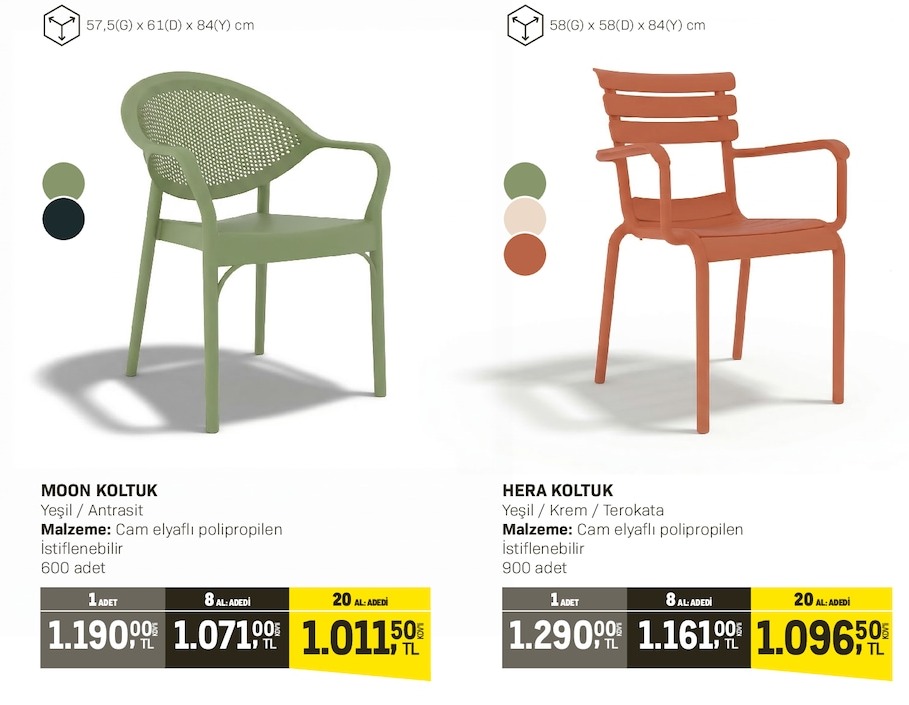 Moon Koltuk 1 Adet