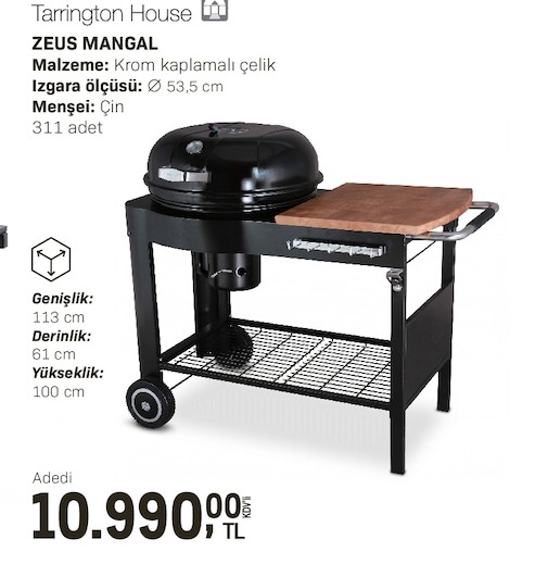 Tarrington House Zeus Mangal 311 Adet