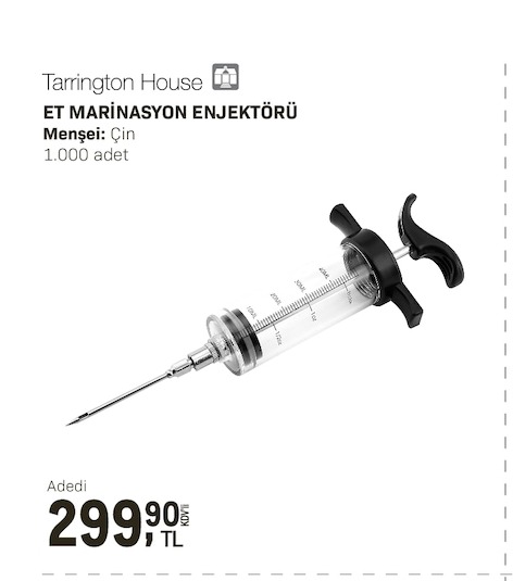 Tarrington House Et Marinasyon Enjektoru 1.000 Adet