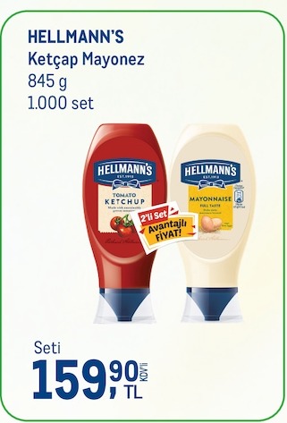 Hellmann'S Ketçap Mayonez 845G