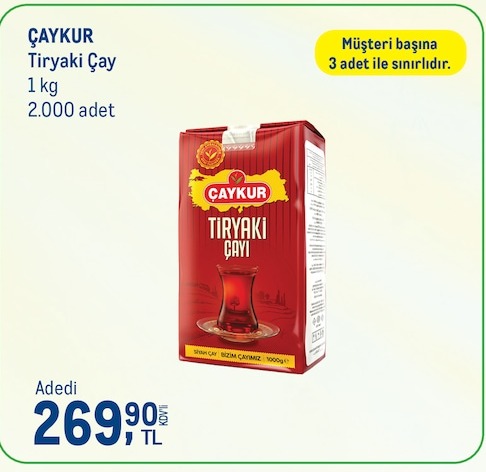 Çaykur Tiryaki Çay 1 Kg