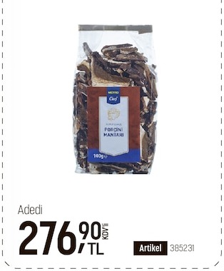Metro Chef Porcini Mantarı 100G