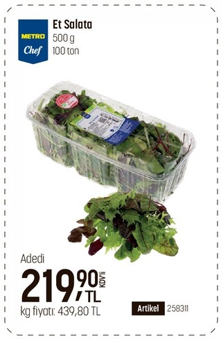 Metro Chef Et Salata 500G
