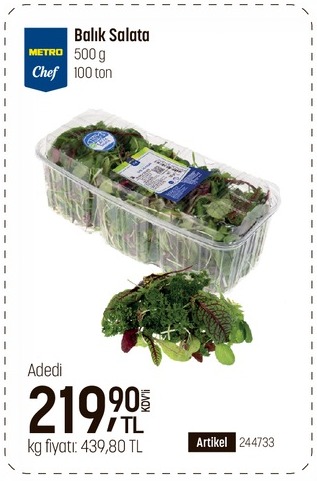 Metro Chef Balık Salata 500 G