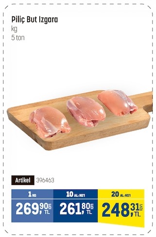 Piliç But Izgara Kg