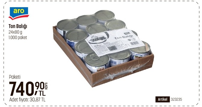 Aro Ton Balığı 24X80 G