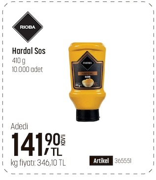 Rioba Hardal Sos 410G
