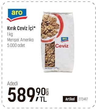 Aro Kırık Ceviz İçi 1Kg