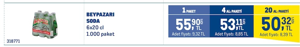Beypazari Soda 6X20 Cl