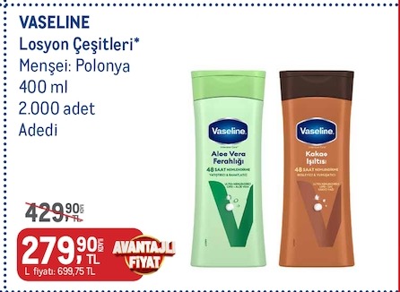 Vaseline Losyon Çeşitleri 400 Ml