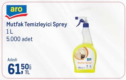 Aro Mutfak Temizleyici Sprey 1 L