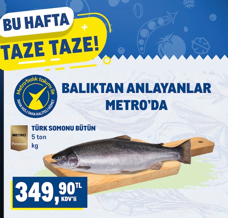 Metro Premium Türk Somonu Bütün