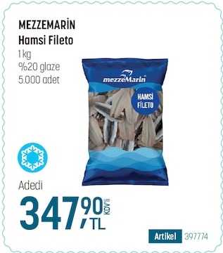 Mezzemarin Hamsi Fileto 1Kg