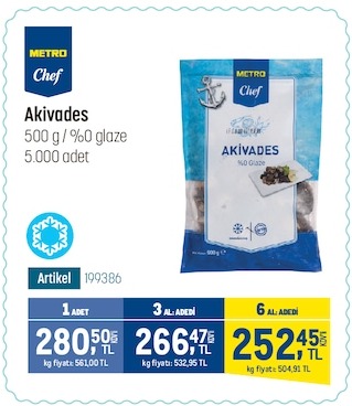 Metro Chef Akivades 500G