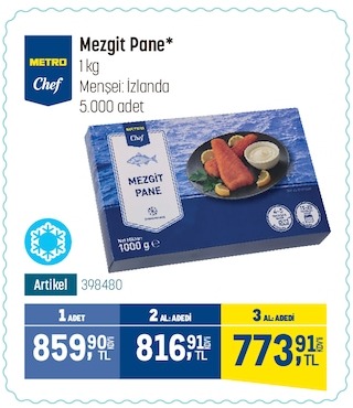 Metro Chef Mezgit Pane 1Kg