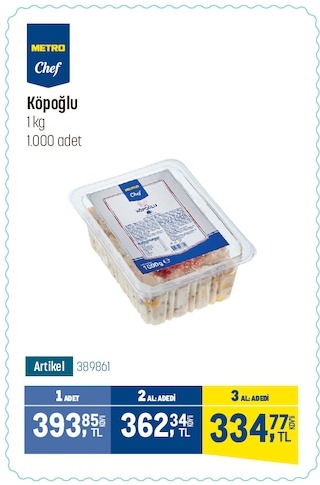 Metro Chef Köpoğlu 1Kg