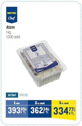 Metro Chef Atom 1Kg