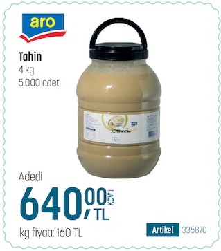 Aro Tahin 4Kg