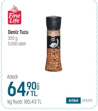 Fine Life Deniz Tuzu 350G