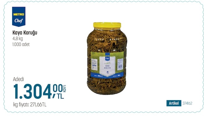 Metro Chef Kaya Koru'Ğu 4,8 Kg