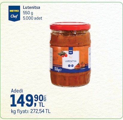 Metro Chef Lutenitsa 550G