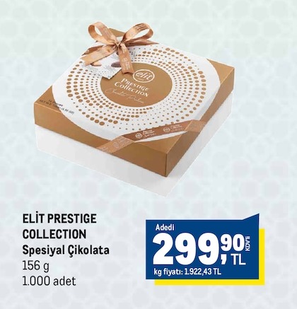 Elit Prestige Collection Spesiyal Çikolata 156G