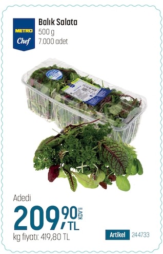 Metro Chef Balık Salata 500G