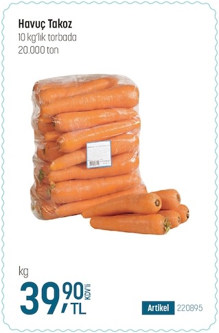 Havuç Takoz 10 Kg'Lık Torbada