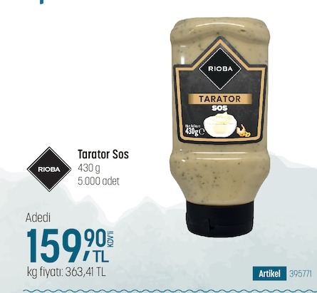 Rioba Tarator Sos 430G
