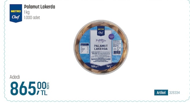 Metro Chef Palamut Lakerda 1Kg