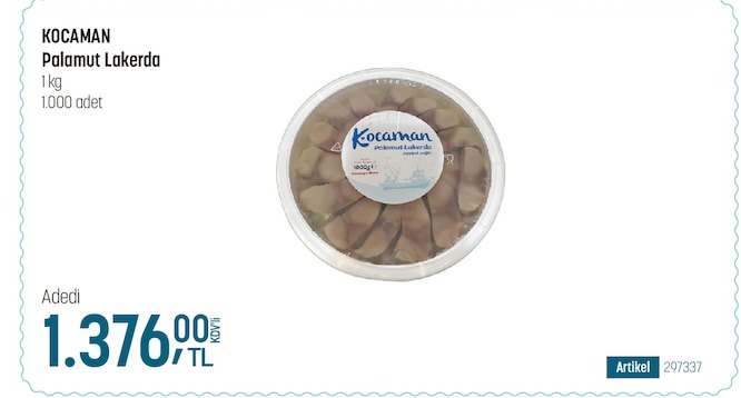 Kocaman Palamut Lakerda 1Kg