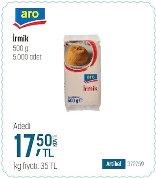 Aro İrmik 500G